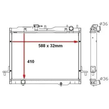PLEXUS Radiator (RDGW0020A)