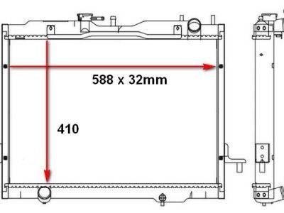 PLEXUS Radiator (RDGW0020A)