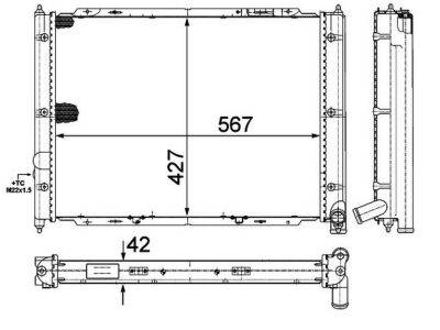 PLEXUS Radiator (RDVW0350A)