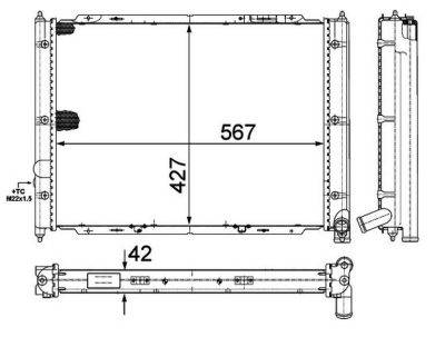 PLEXUS Radiator (RDVW0350A)