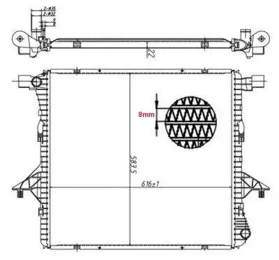 PLEXUS Radiator (RDVW0500A)
