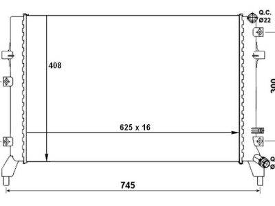 PLEXUS Radiator (RDVW0043A)