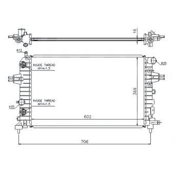 PLEXUS Radiator (RDOP0151A)