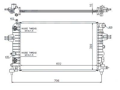 PLEXUS Radiator (RDOP0151A)