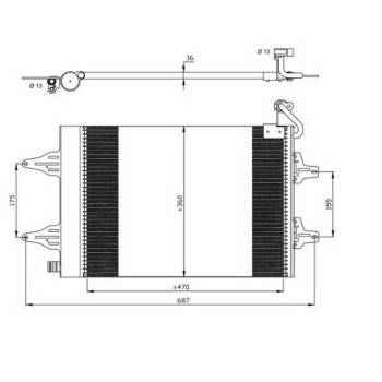 PLEXUS Condenser (RACVW0240)