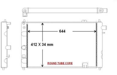 PLEXUS Radiator (RDOP0020A)