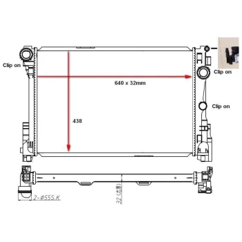 PLEXUS RADIATOR (9115000640)