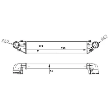 PLEXUS INTERCOOLER  (9115001250)