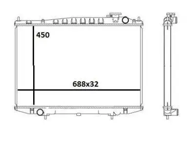 NISSENS RADIATOR (CR1846000S)