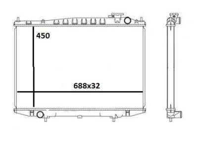 NISSENS RADIATOR (CR1846000S)