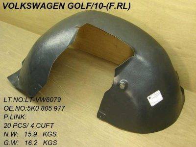ARMOURTEC Front Fender Liner Left (VW0043FD21)