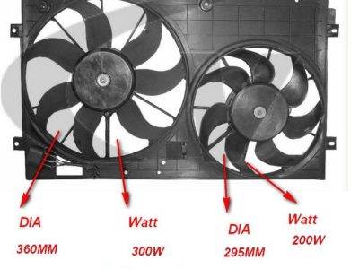 PLEXUS RADIATOR Fan (RFVW0042C)