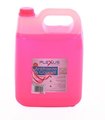 PLEXUS ANTI-FREEZE 5L RED/PINK 20%