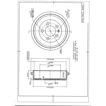 DESELRA Brake Drum (BKD8606)