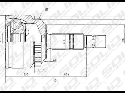 SOLID CV Joint Outer (CVGM1118)