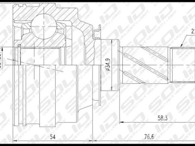 SOLID Joint Inner (CVOP5002)