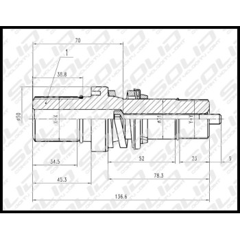SOLID CV Joint Inner (CVVW5231B)