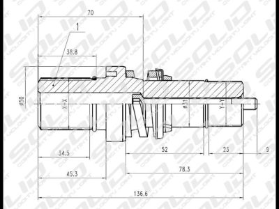 SOLID CV Joint Inner (CVVW5231B)