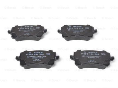 BOSCH Brake Pad Set Rear (0986494344)