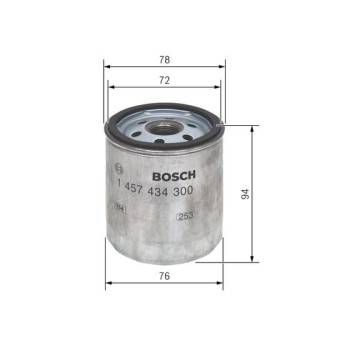 BOSCH FUEL FILTER (1457434300)