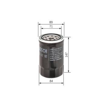 BOSCH OIL FILTER (F026407187)
