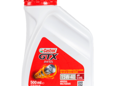 CASTROL GTX DIESEL 15W40  500ML