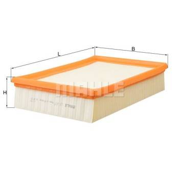 MAHLE AIR FILTER  (LX417)
