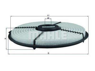 MAHLE AIR FILTER  (LX729)