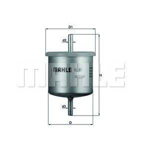 MAHLE FUEL FILTER (KL61)