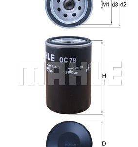 MAHLE OIL FILTER  (OC79)