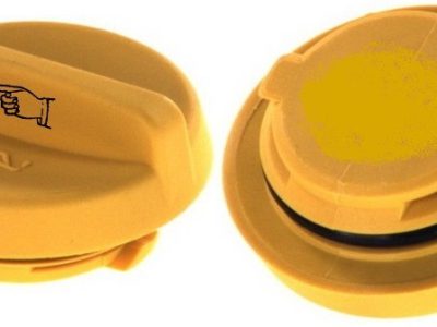 OIL FILLER CAP (YELLOW)