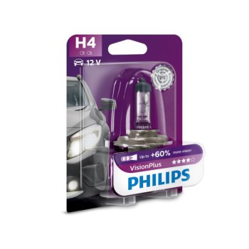PHILIPS H4 VISION PLUS 12V 55W