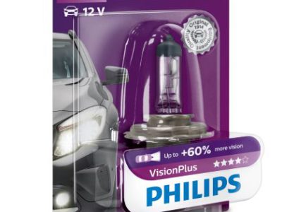 PHILIPS H4 VISION PLUS 12V 55W