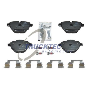 TRUCKTEC Brake Pad set Rear (08.35.049)