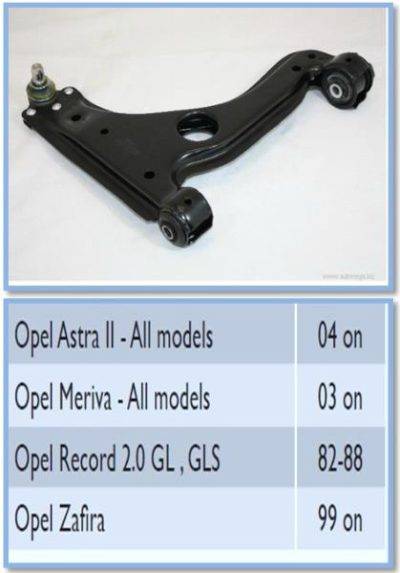 MOVO Control Arm Lower (BJSH372R)