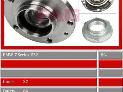 BBS Wheel Bearing Front (WBFW882)