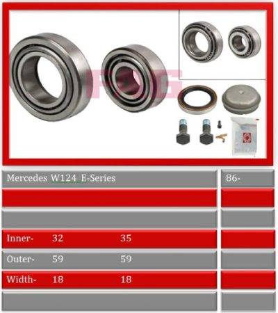 BBS Wheel Bearing Front (WBFW888)