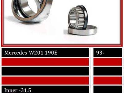 BBS Wheel Bearing Front (WBFW1040)