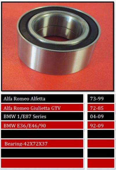 BBS Wheel Bearing Rear (WBRW394)