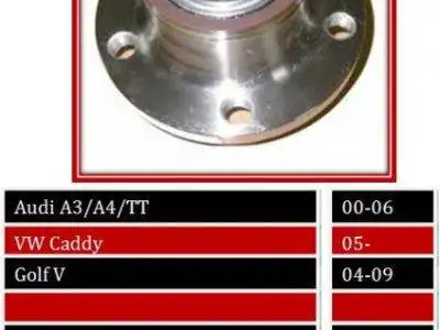 BBS Wheel Bearing Rear (WBHU218)