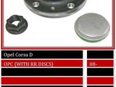 BBS Wheel Bearing Rear (WBHU1648)