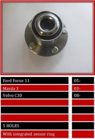 BBS Wheel Bearing Front (WBHU236)