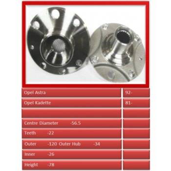 BBS Wheel Hub Front (HUOP0151)