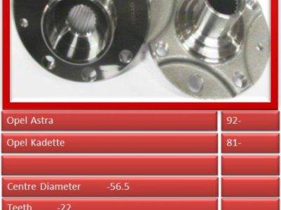 BBS Wheel Hub Front (HUOP0151)