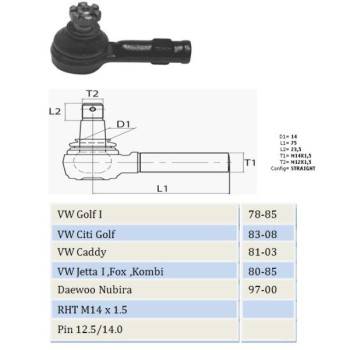 MOVO Tie Rod End (TR10280)