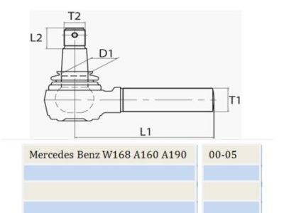 MOVO Tie Rod End (TR11278)