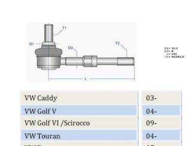 MOVO Stabilizer Link Right (TR11906)