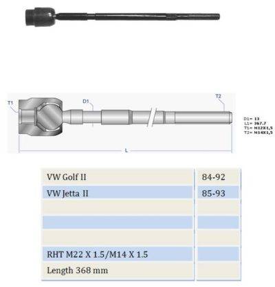 MOVO Rack End Inner (RE10384)