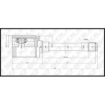 SOLID CV Joint Inner (CVBB5012)