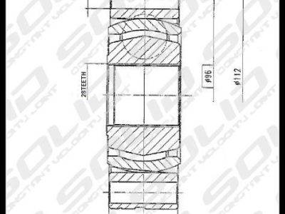 SOLID CV Joint Inner (CVVW5072)